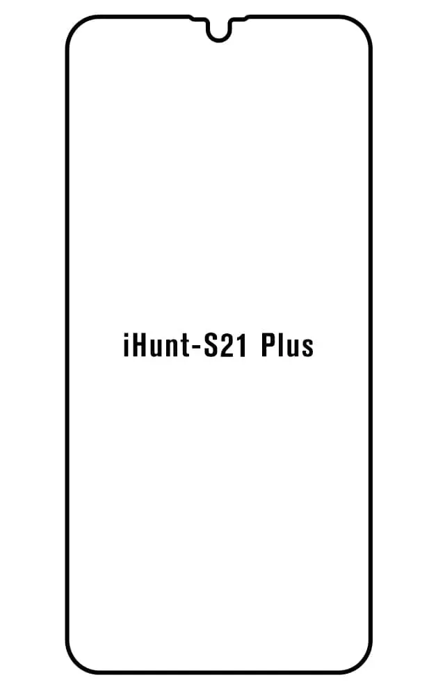 iHunt S21 Plus 2021 Přední Hydrogel ochranná fólie