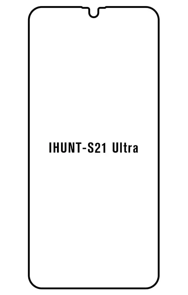 iHunt S21 Ultra 4G 2021 Přední Hydrogel ochranná fólie