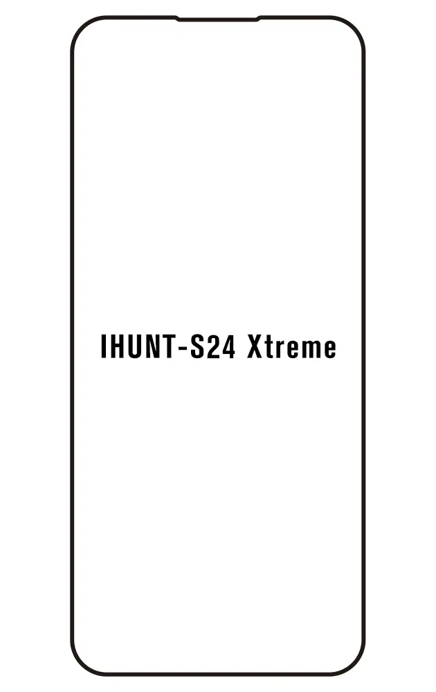 iHunt S24 Xtreme Přední Hydrogel ochranná fólie