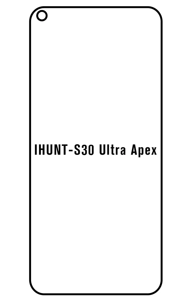 iHunt S30 Ultra Apex 2021 Přední Hydrogel ochranná fólie