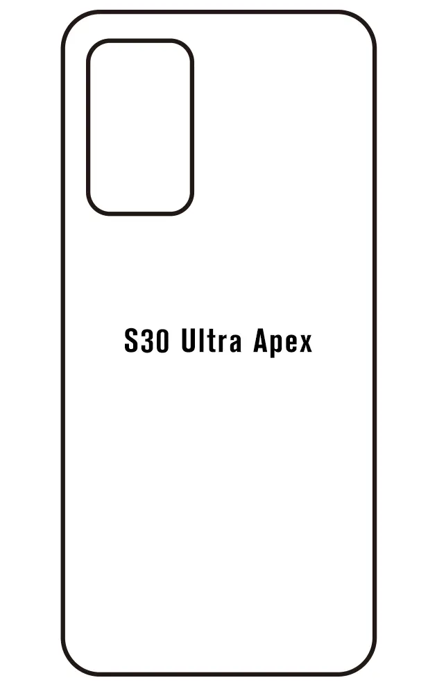 iHunt S30 Ultra Apex 2021 Zadní Hydrogel ochranná fólie