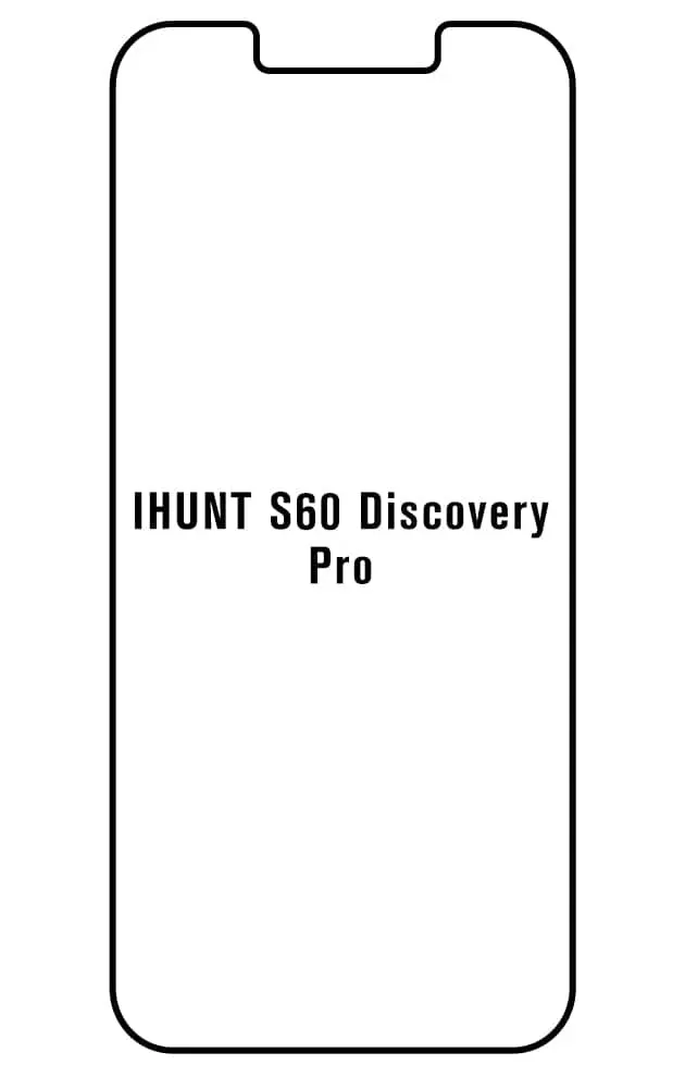iHunt S60 Discovery PRO 2022 Přední Hydrogel ochranná fólie