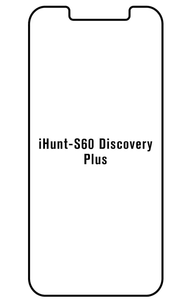iHunt S60 Discovery Plus 2021 Přední Hydrogel ochranná fólie
