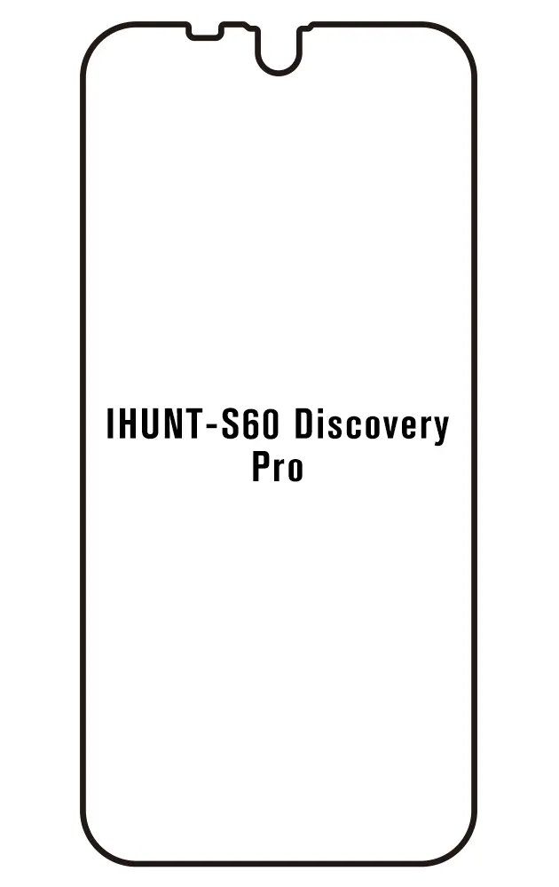 iHunt S60 Discovery Pro 2020 Přední Hydrogel ochranná fólie