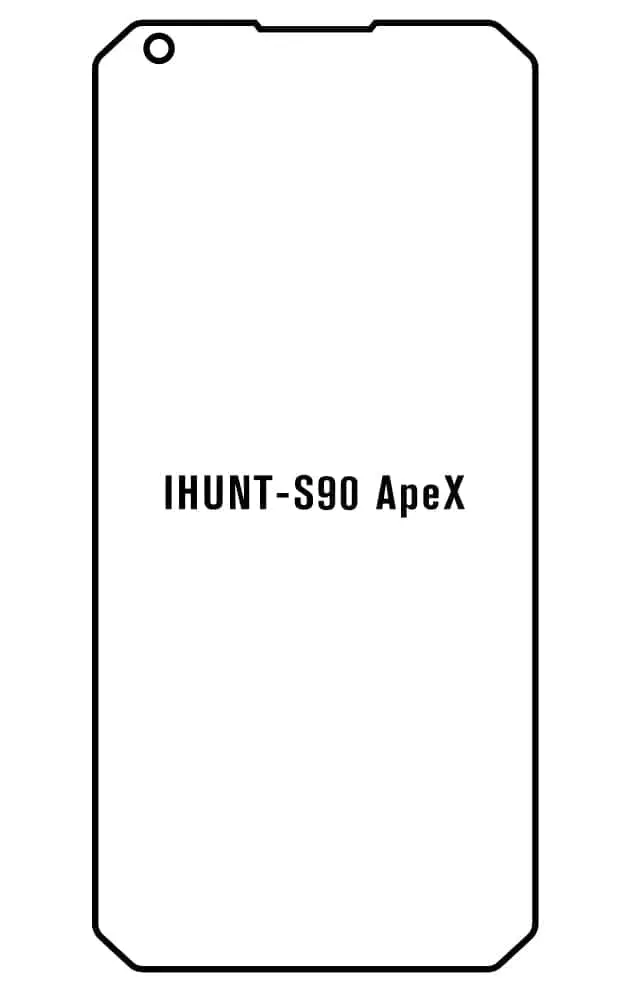 iHunt S90 2019 ApeX Přední Hydrogel ochranná fólie