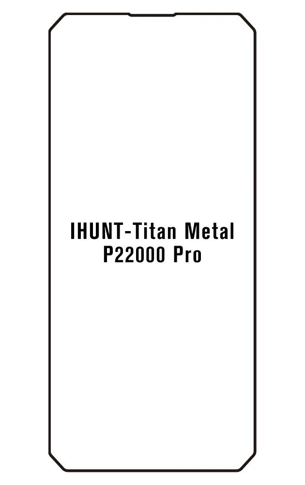 iHunt Titan Metal P22000 Pro Přední Hydrogel ochranná fólie