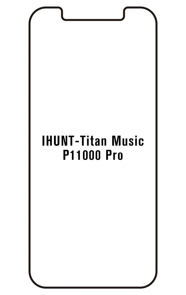 iHunt Titan Music P11000 Pro Přední Hydrogel ochranná fólie