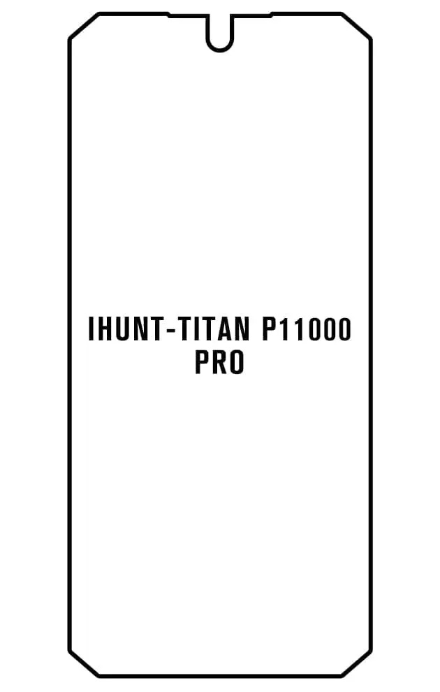 iHunt Titan P11000 Pro 2021 Přední Hydrogel ochranná fólie