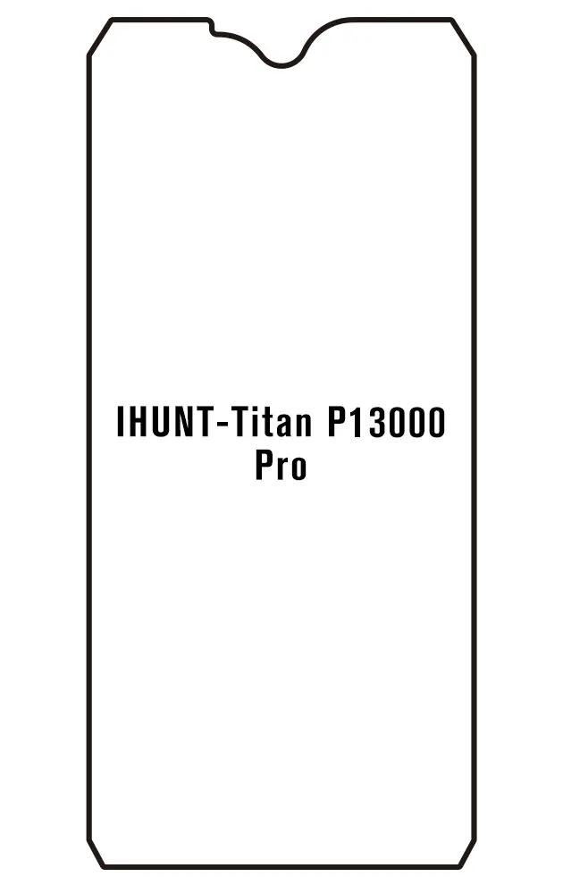 iHunt Titan P13000 Pro Přední Hydrogel ochranná fólie