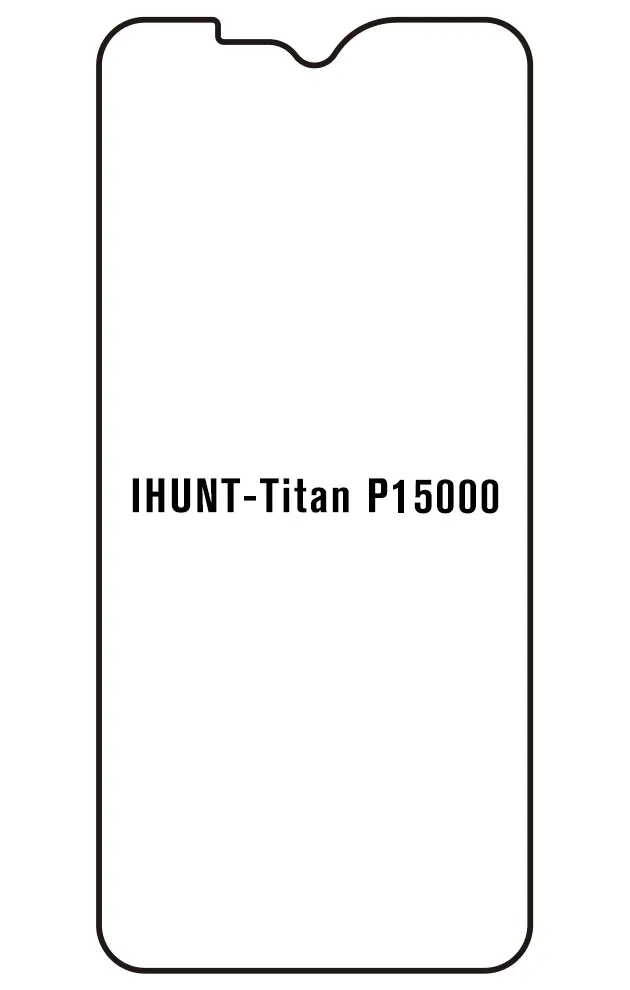 iHunt Titan P15000 4G Přední Hydrogel ochranná fólie