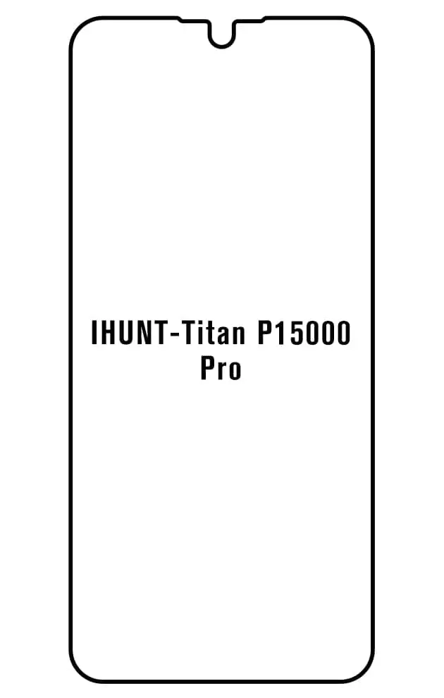 iHunt Titan P15000 PRO 2022 Přední Hydrogel ochranná fólie