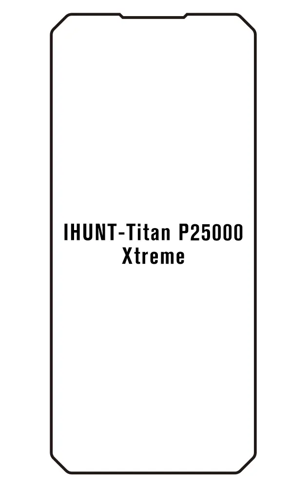 iHunt Titan P25000 Xtreme Přední Hydrogel ochranná fólie