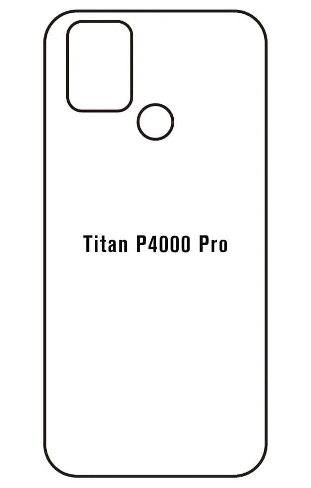 iHunt Titan P4000 Pro 2021 Zadní Hydrogel ochranná fólie
