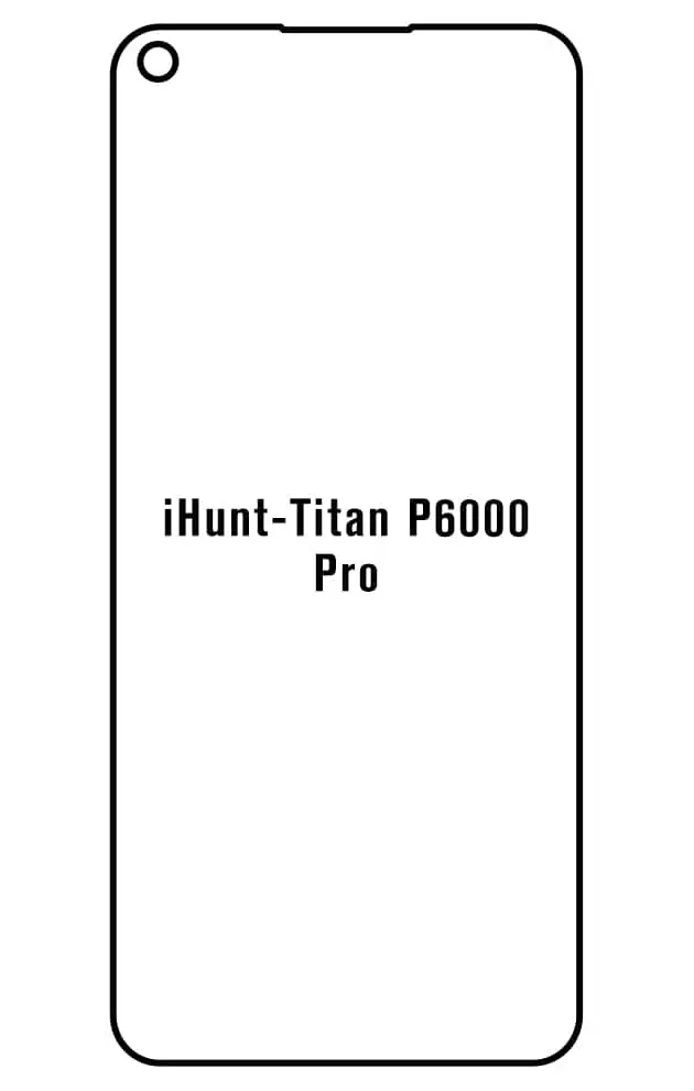 iHunt Titan P6000 Pro 2021 Přední Hydrogel ochranná fólie