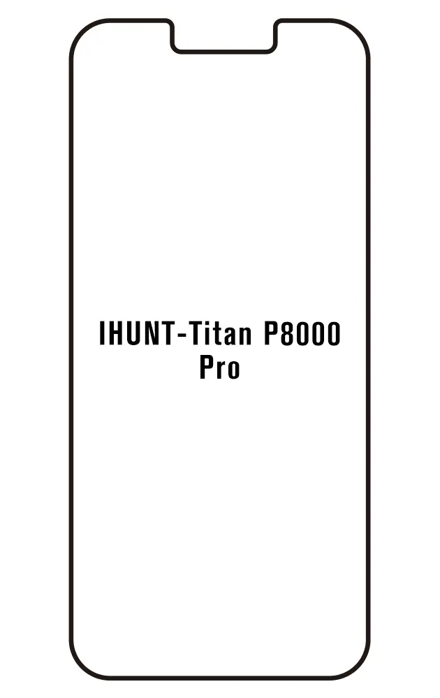 iHunt Titan P8000 Pro Přední Hydrogel ochranná fólie