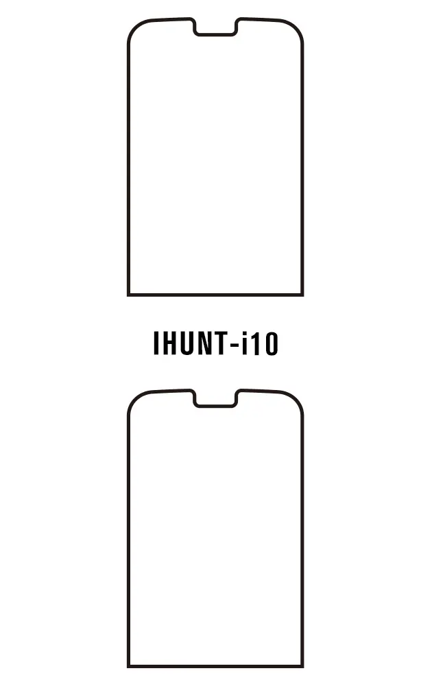 iHunt i10 4G Přední Hydrogel ochranná fólie