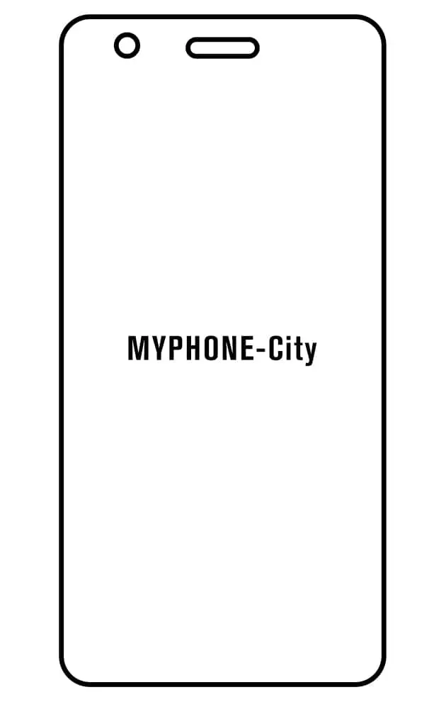 myPhone City Přední Hydrogel ochranná fólie
