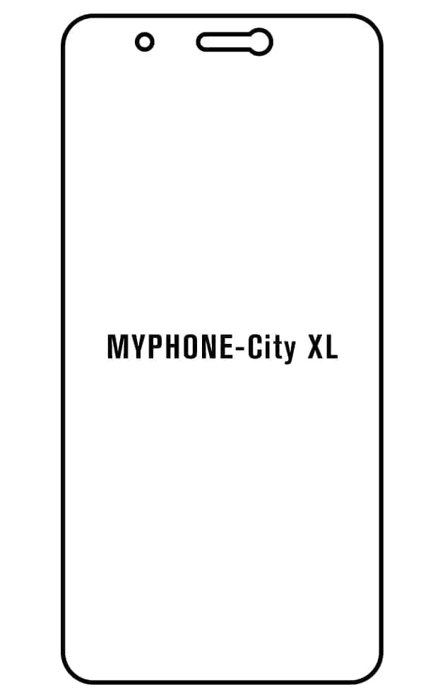 myPhone City XL Přední Hydrogel ochranná fólie
