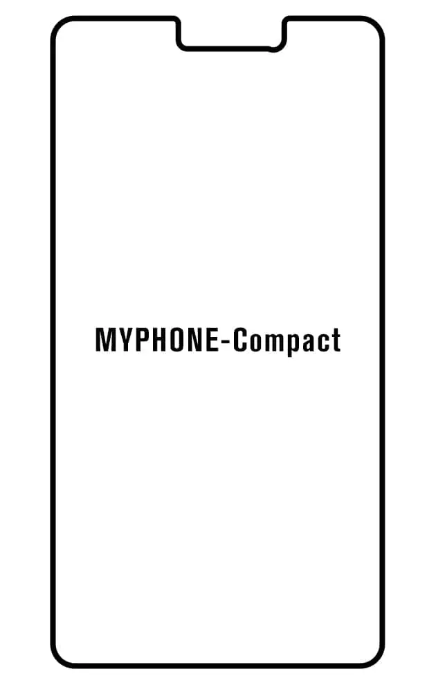 myPhone Compact Přední Hydrogel ochranná fólie