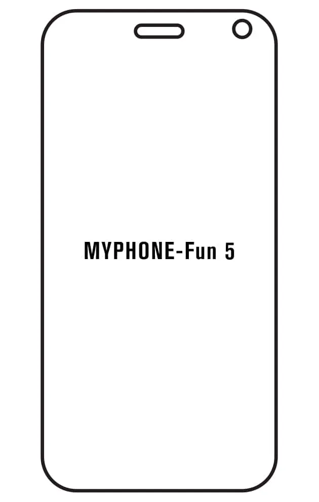 myPhone Fun 5 Přední Hydrogel ochranná fólie