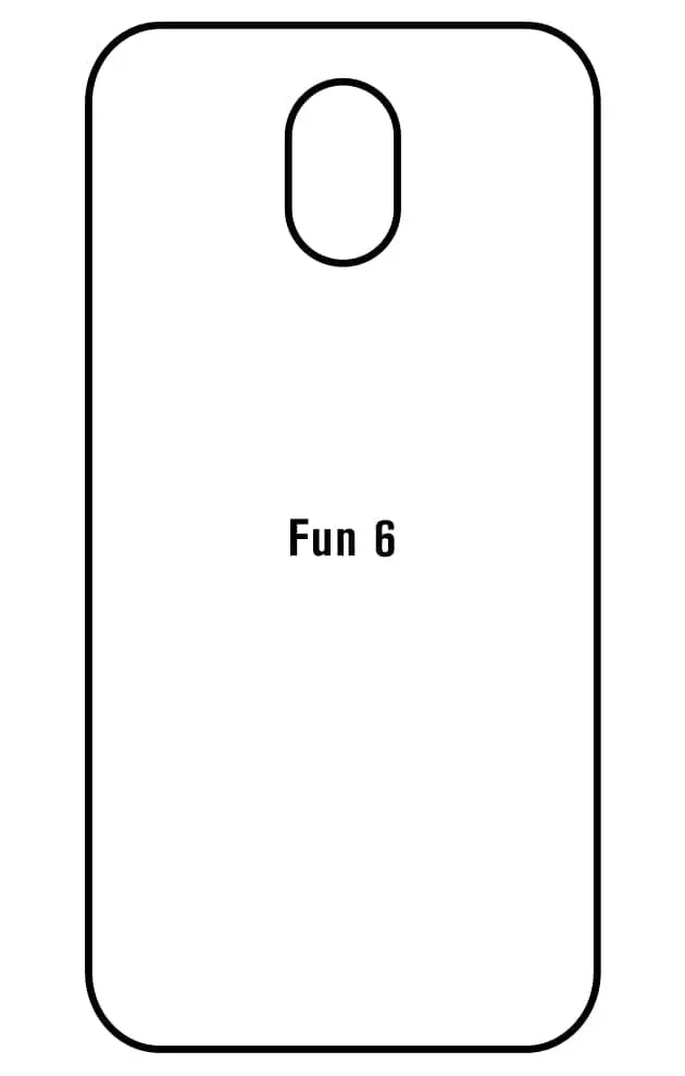 myPhone Fun 6 Zadní Hydrogel ochranná fólie