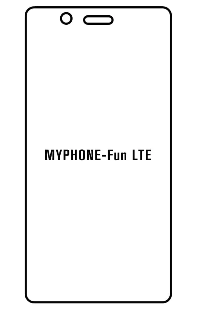 myPhone Fun LTE Přední Hydrogel ochranná fólie