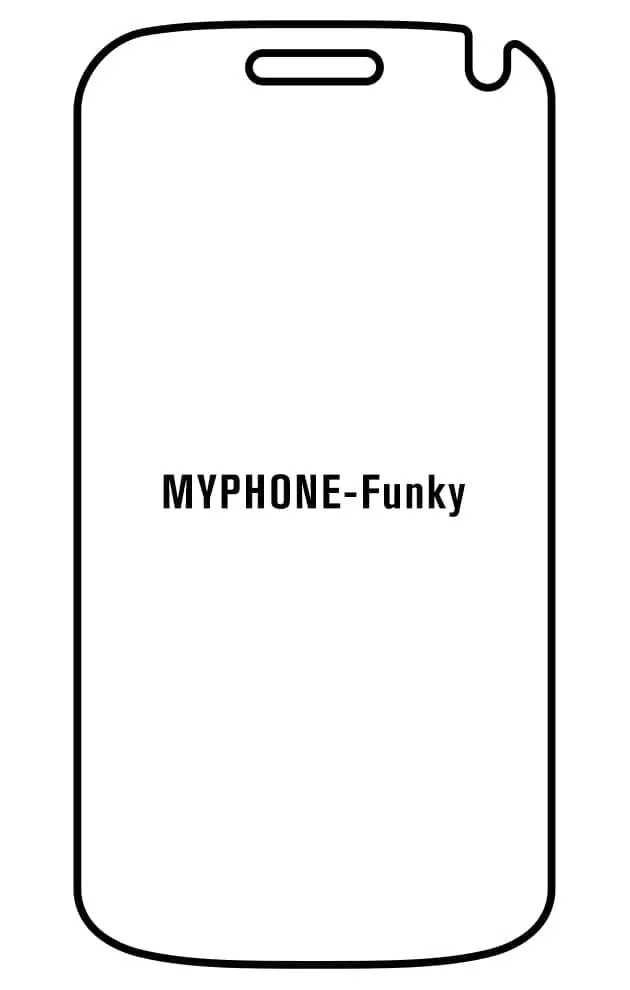 myPhone Funky Přední Hydrogel ochranná fólie