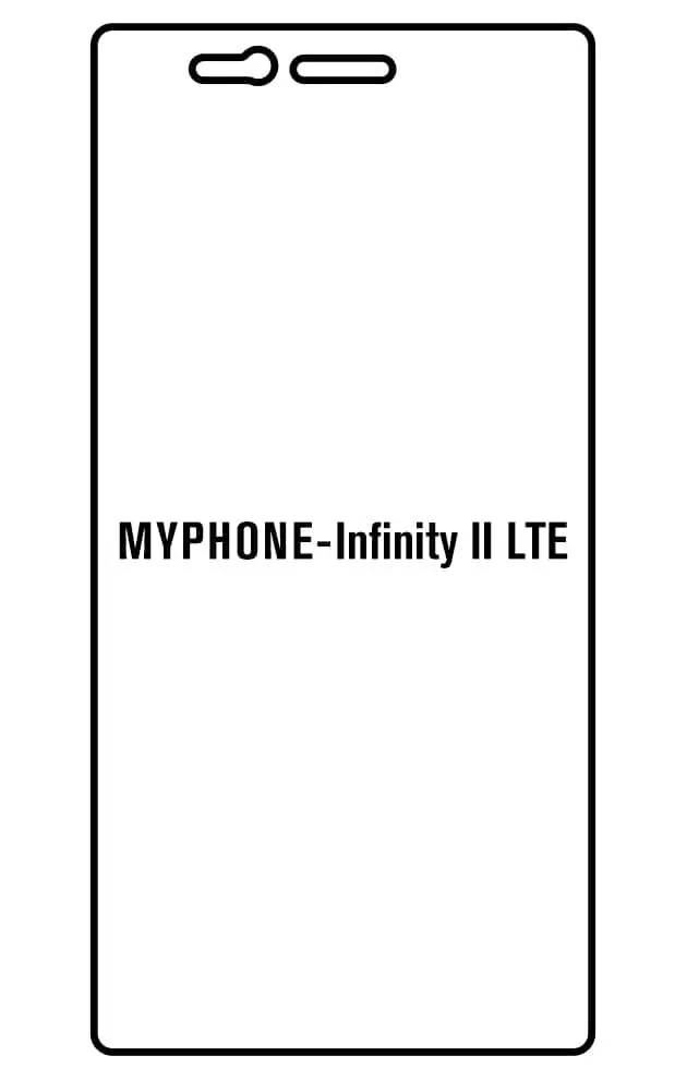 myPhone Infinity II LTE Přední Hydrogel ochranná fólie