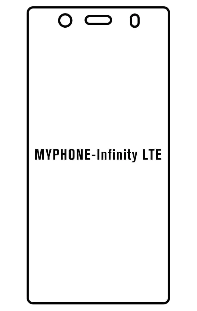 myPhone Infinity LTE Přední Hydrogel ochranná fólie