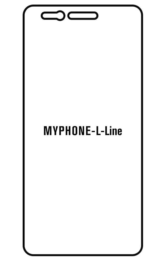 myPhone L-Line Přední Hydrogel ochranná fólie