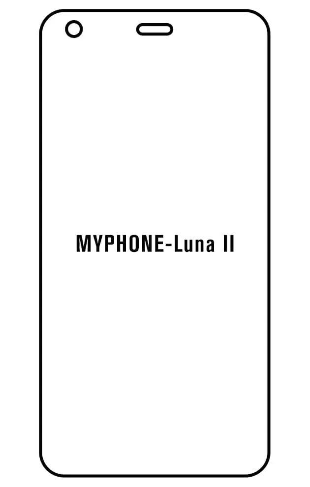 myPhone Luna II Přední Hydrogel ochranná fólie