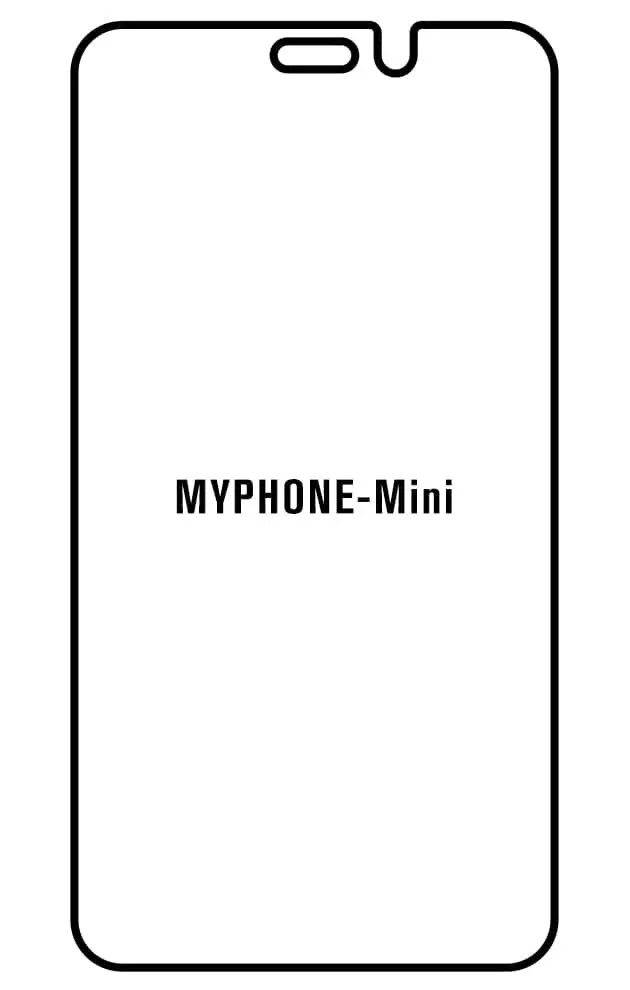 myPhone Mini Přední Hydrogel ochranná fólie
