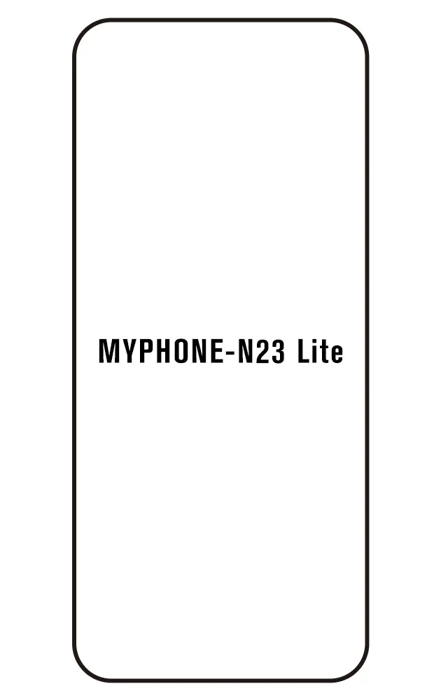 myPhone N23 Lite Přední Hydrogel ochranná fólie