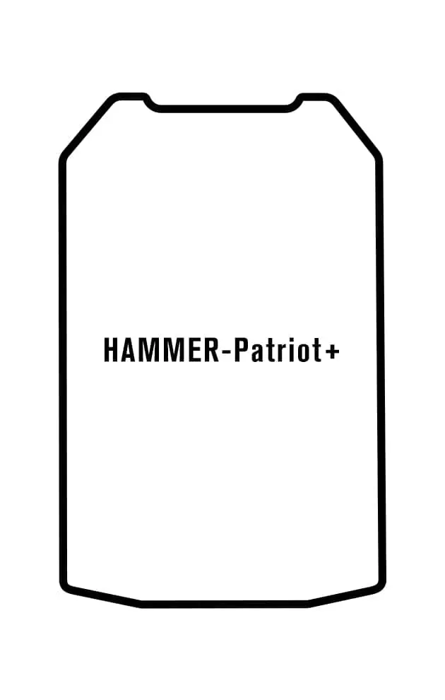 myPhone Patriot+ Přední Hydrogel ochranná fólie