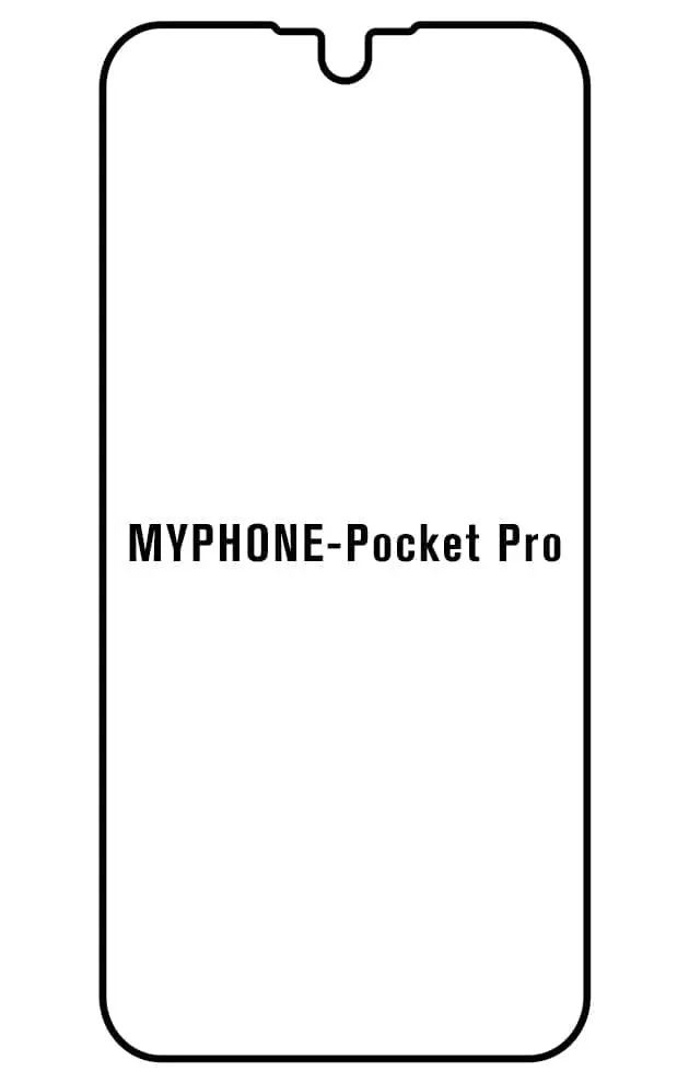 myPhone Pocket Pro Přední Hydrogel ochranná fólie