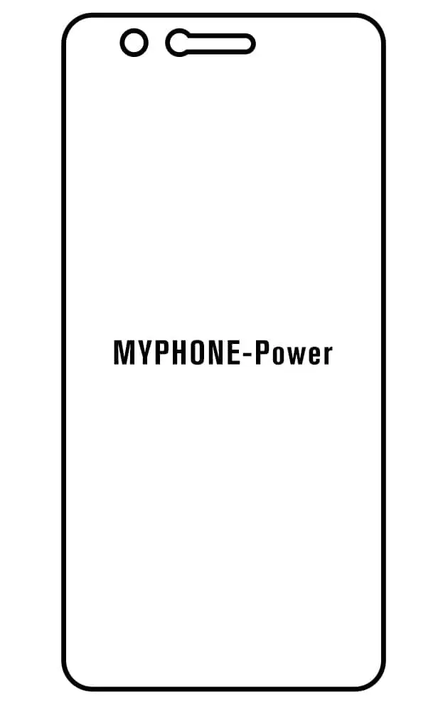 myPhone Power Přední Hydrogel ochranná fólie