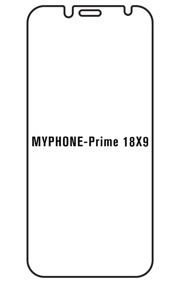 myPhone Prime 18x9 Přední Hydrogel ochranná fólie