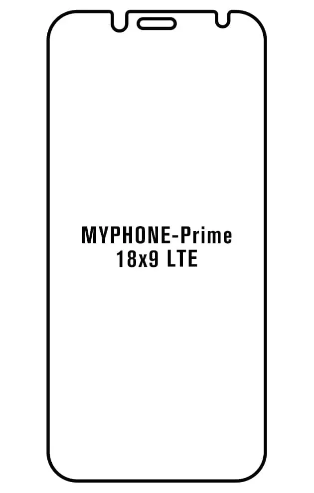 myPhone Prime 18×9 LTE Přední Hydrogel ochranná fólie
