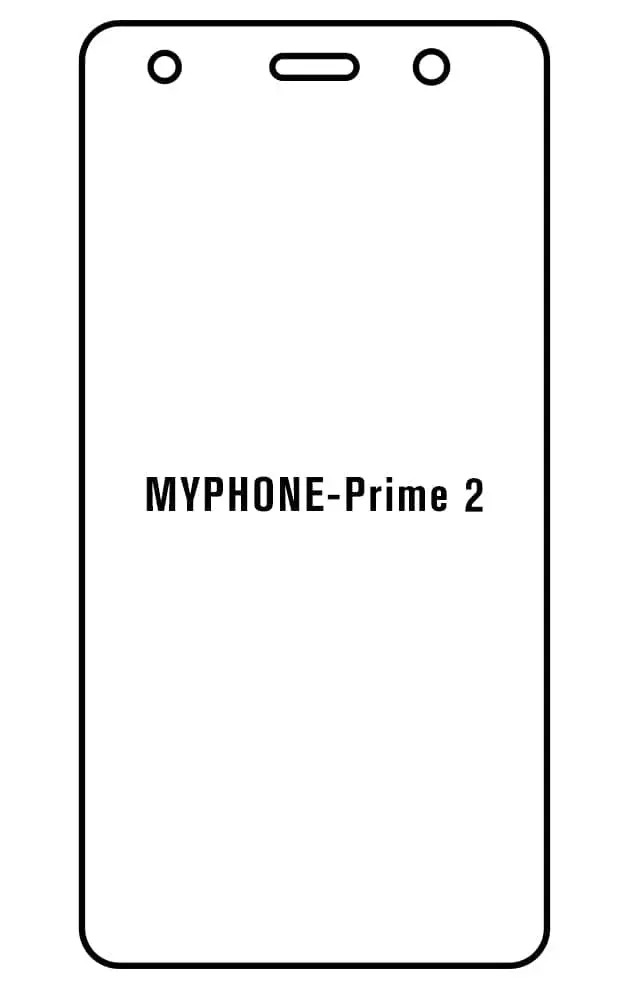 myPhone Prime 2 Přední Hydrogel ochranná fólie