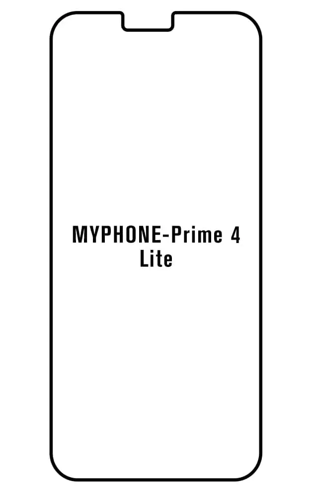 myPhone Prime 4 Lite Přední Hydrogel ochranná fólie
