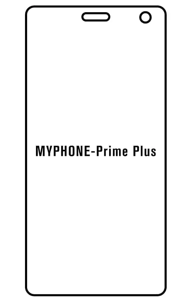 myPhone Prime Plus Přední Hydrogel ochranná fólie