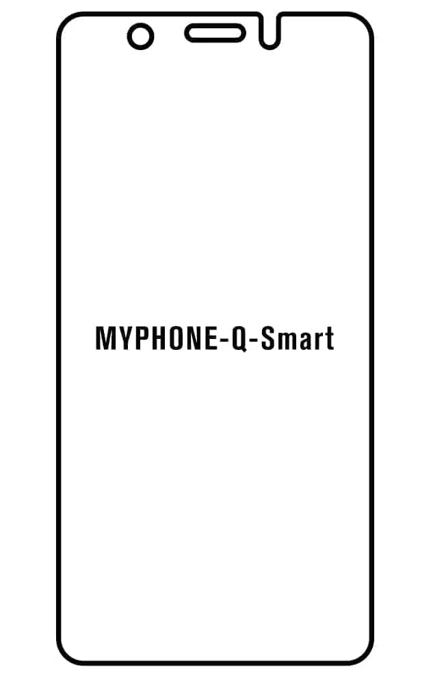myPhone Q-Smart Přední Hydrogel ochranná fólie