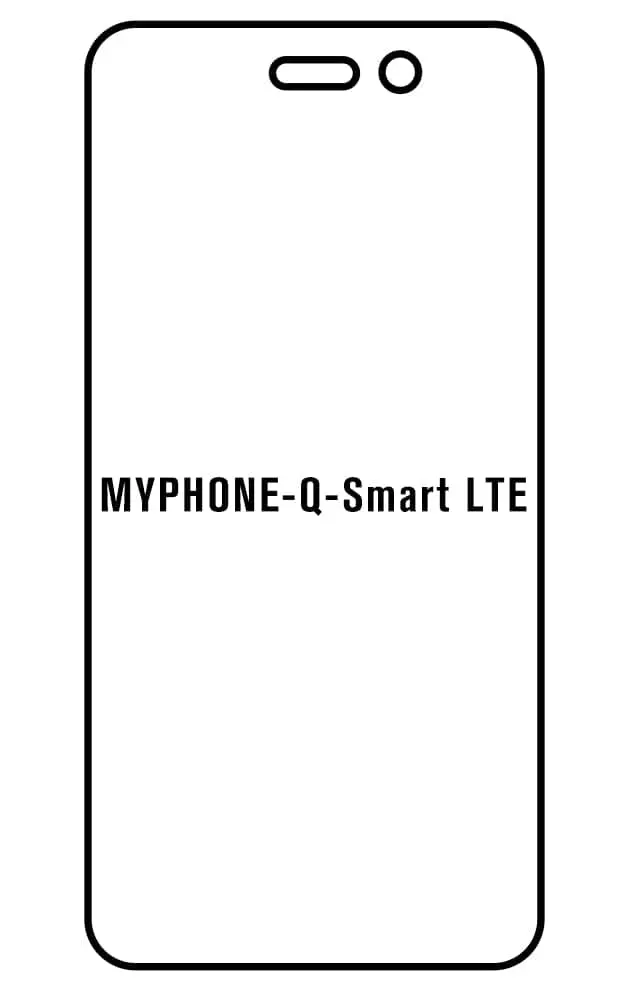 myPhone Q-Smart LTE Přední Hydrogel ochranná fólie