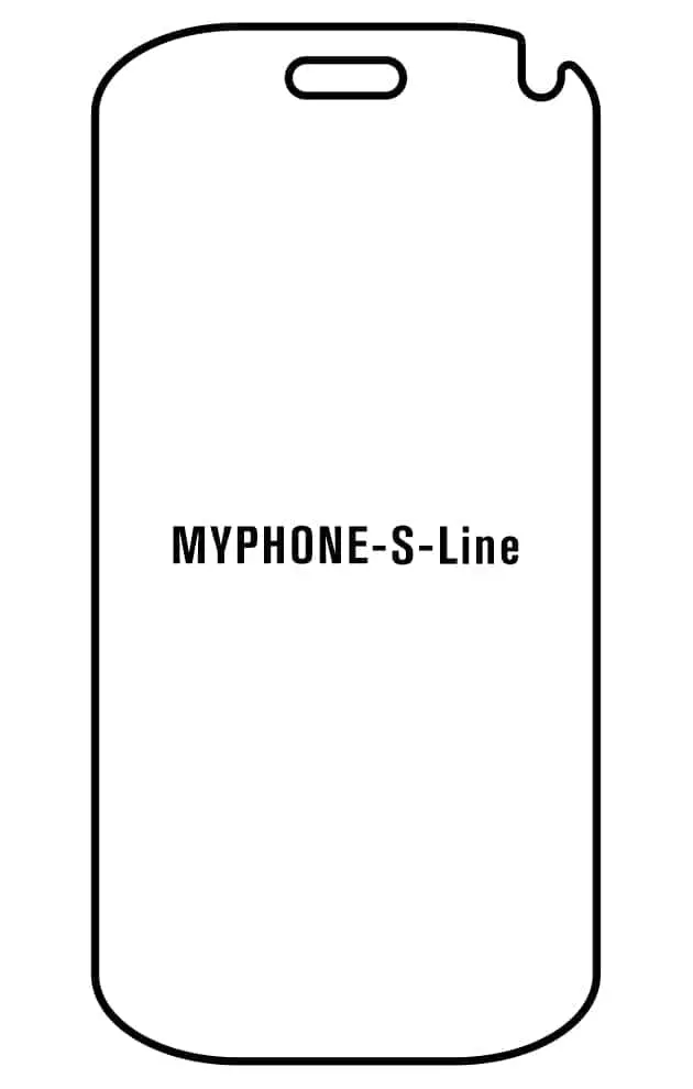 myPhone S-line Přední Hydrogel ochranná fólie