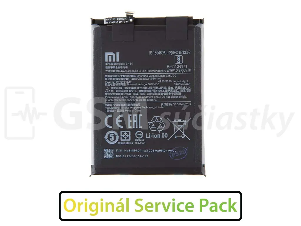 Baterie Xiaomi Redmi Note 9, Redmi 9 BN54 Original
