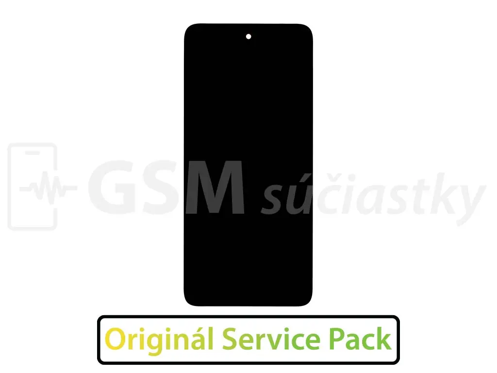 Motorola Moto G57 Power LCD displej + Dotykové sklo a rám Originál