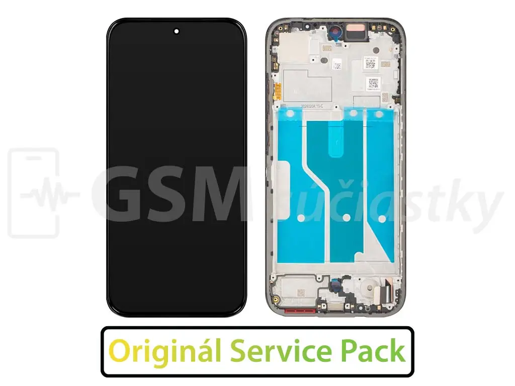 Motorola Moto G87 5G LCD displej + Dotykové sklo a rám Originál