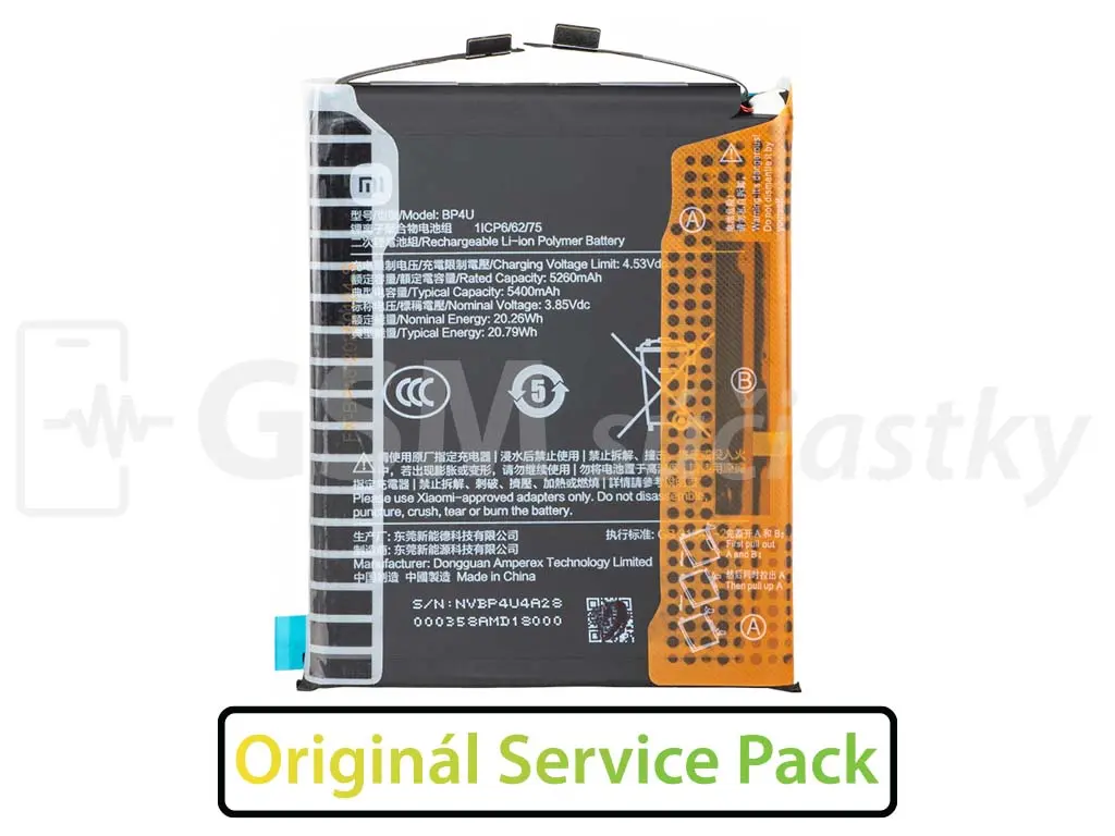 Originální baterie Xiaomi BP5U pro Xiaomi 15
