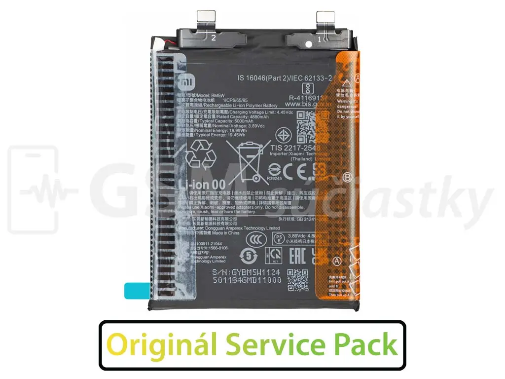 Originální baterie Xiaomi BM5W pro Xiaomi 14T Pro