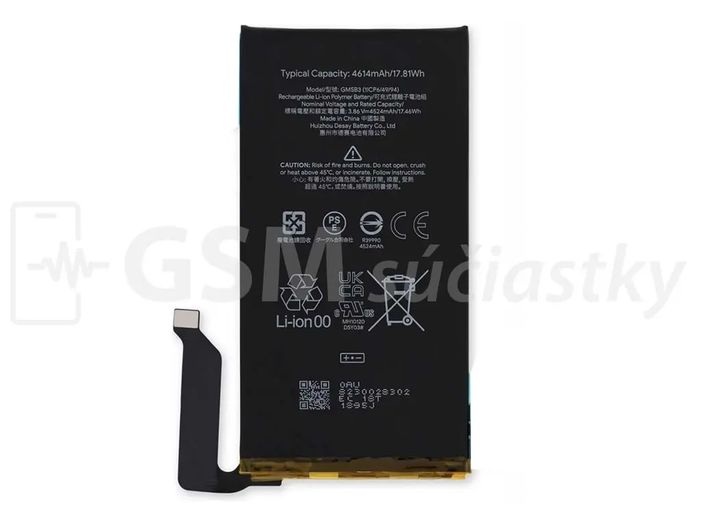Baterie Google Pixel 6 GMSB3